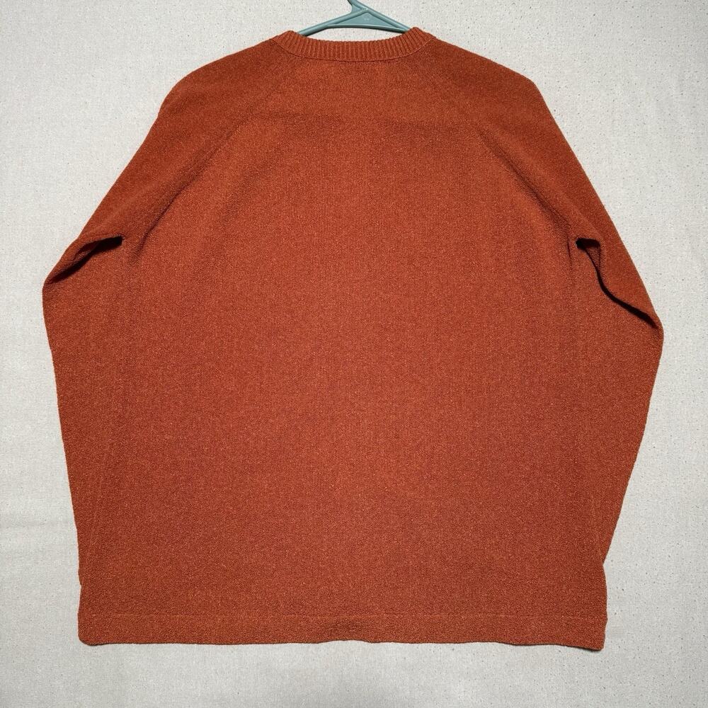Vintage Talbott Traveler Button Up Cardigan Sweater 70s Burnt Orange Spice Sz 40 - Picture 3 of 8